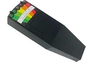 Ghost Hunting EMF Meter Equipment 5 LED Magnetic Field Detector Hand-held Spirit Box Paranormal Equipment，Home and Office EMF