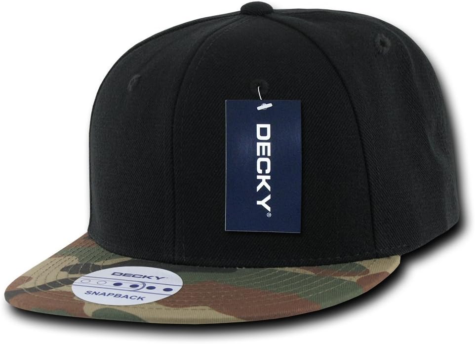 DECKY Camo Bill Snapbacks