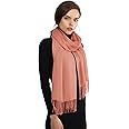 RIIQIICHY Women's Scarf Pashmina Shawls and Wraps for Evening Dress Bridesmaid Wedding Bridal Winter Warm Long Large Scarves