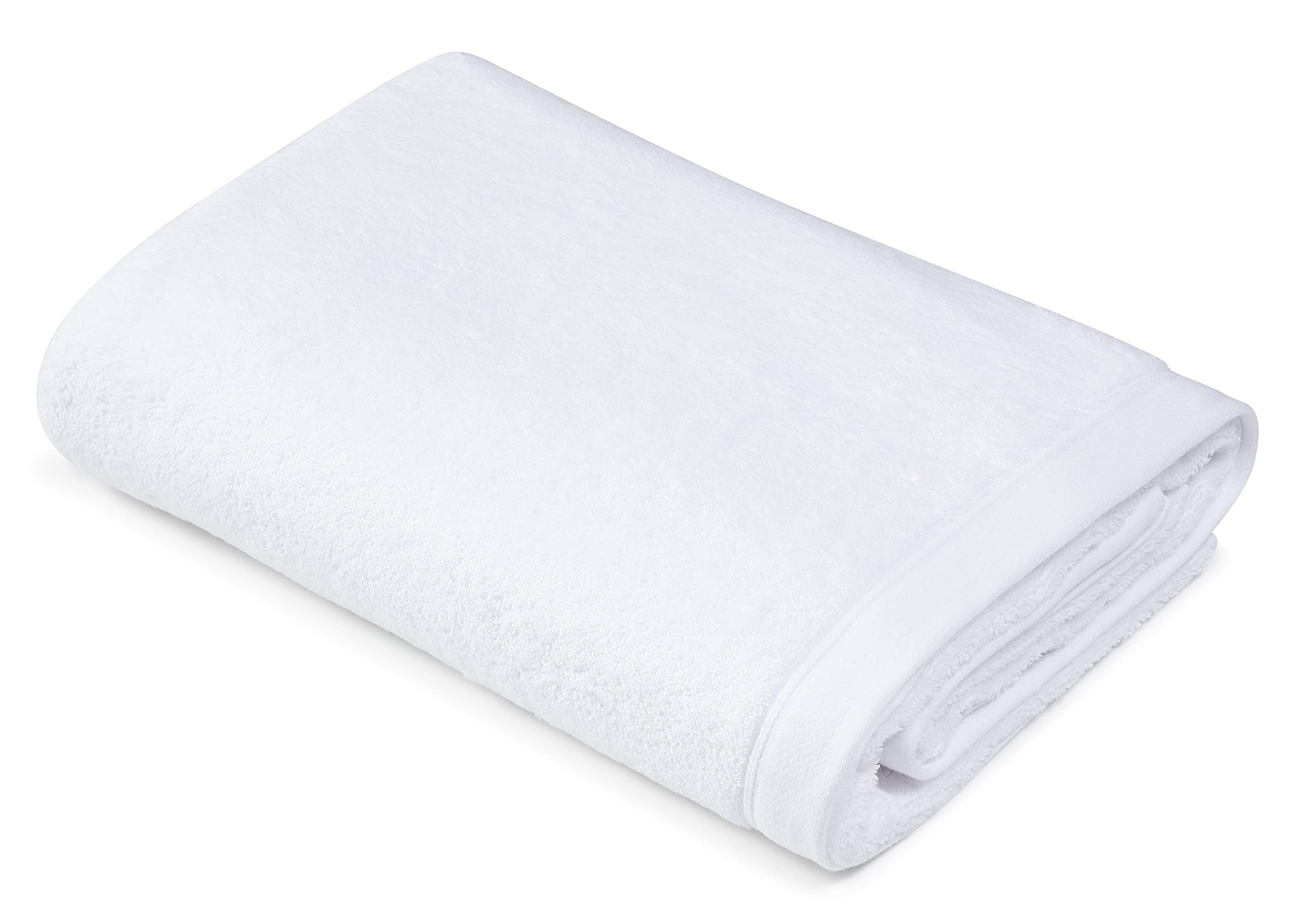 Sowel - Premium Bath Towel, 39 x 59 Inches, Hand Towel, 100% Organic Cotton, Made in Portugal, White
