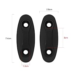 MFGZD Motorcyle Mirror Block Off Base Plate,2 PCS