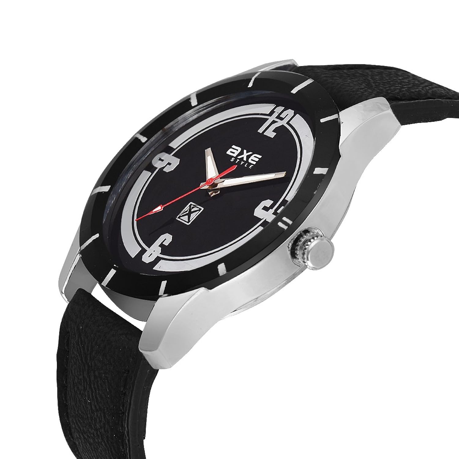 axe style ablaze collection casual analogue men's watch - x0145s_black