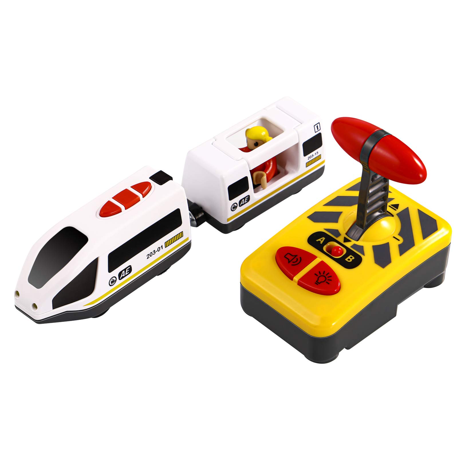 TOYANDONA 1 Pc Electric Magnetic Train Toy Funny Mini Battery Railway Train Model Toy Educational Toy RC for Toddlers Kids Boys
