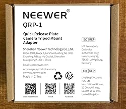 NEEWER Quick Release Plate, Camera Mount Adapter