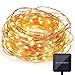 Solar Powered String Light, Kohree 120 Micro LEDs Light String With 20ft Long Ultra Thin String Copper Wire, Seasonal Decor Rope Light For Weddings, Garden, Patio, Tree, Party