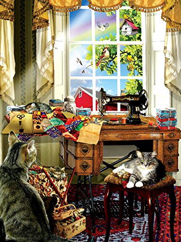 SunsOut The Sewing Room 1000 Pc Jigsaw Puzzle