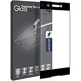 Sony Xperia XA1 Screen Protector [Full Coverage], LK Tempered Glass [Lifetime Replacements Warranty] Screen Protector for Sony Xperia XA1 - Black