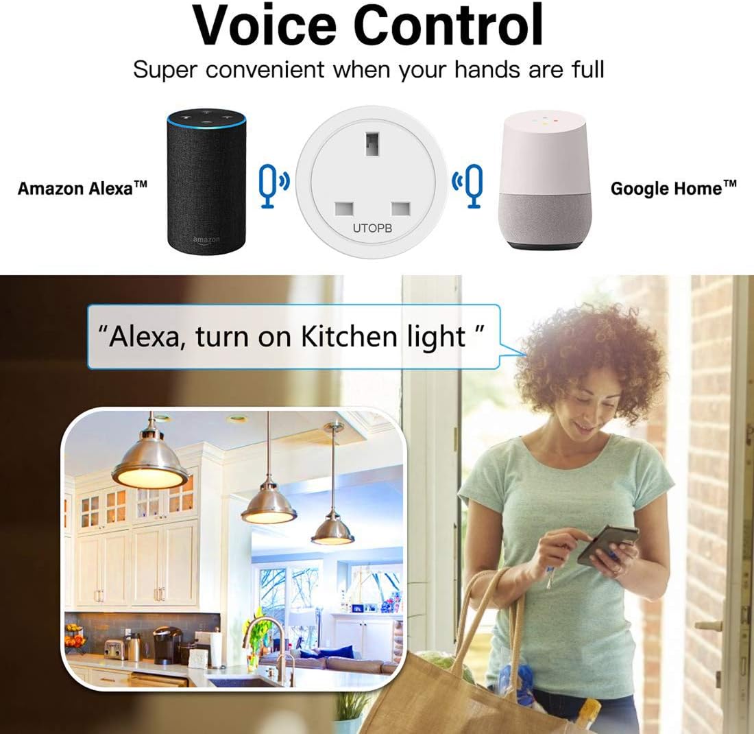 google home controlled outlet