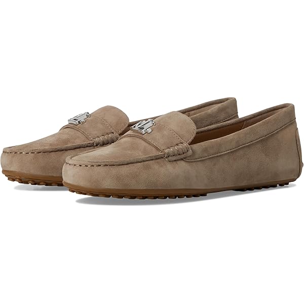 Amazon.com | Lauren Ralph Lauren Women's Marli Suede Penny Loafers