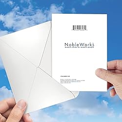NobleWorks - Milestone Birthday Greeting Card with