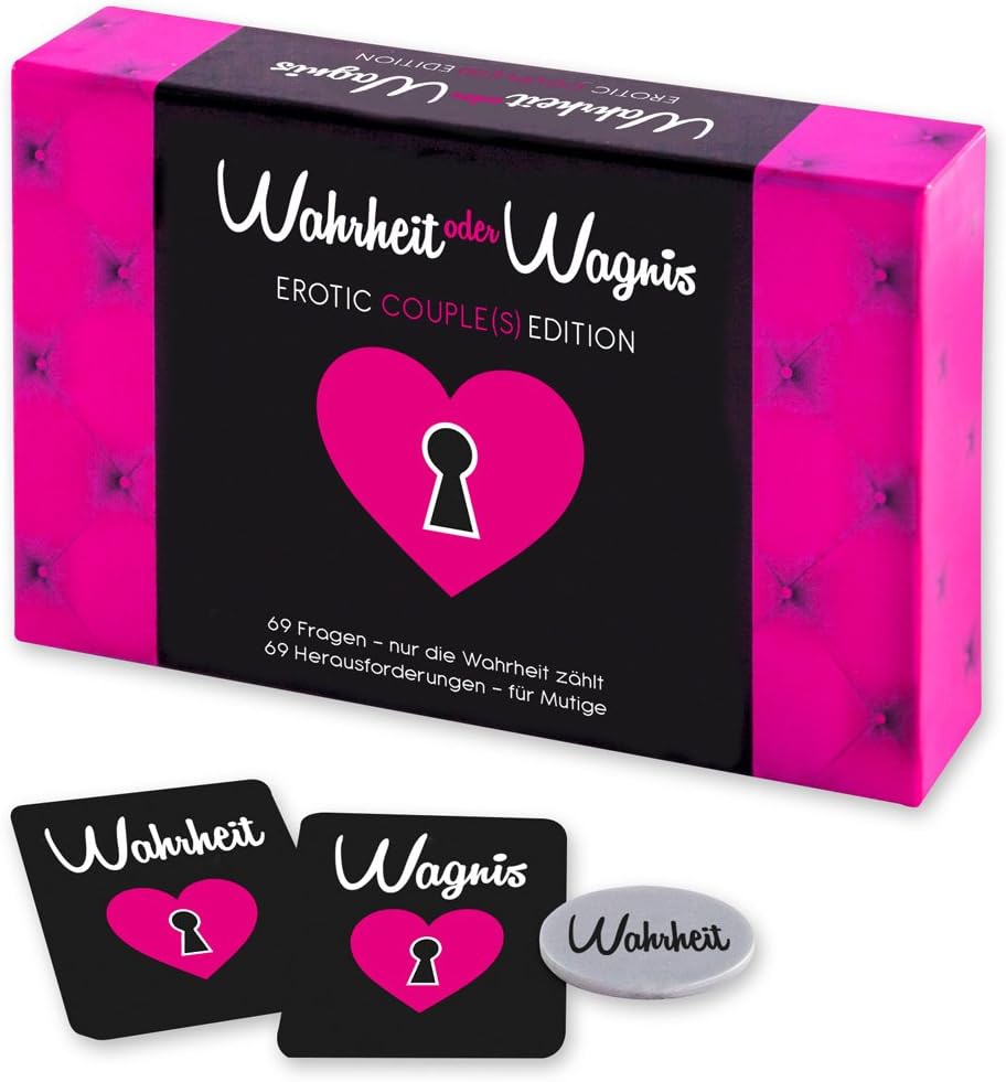 Tease & Please Truth or Dare Erotic Couple Edition Game, Mehrfarbig