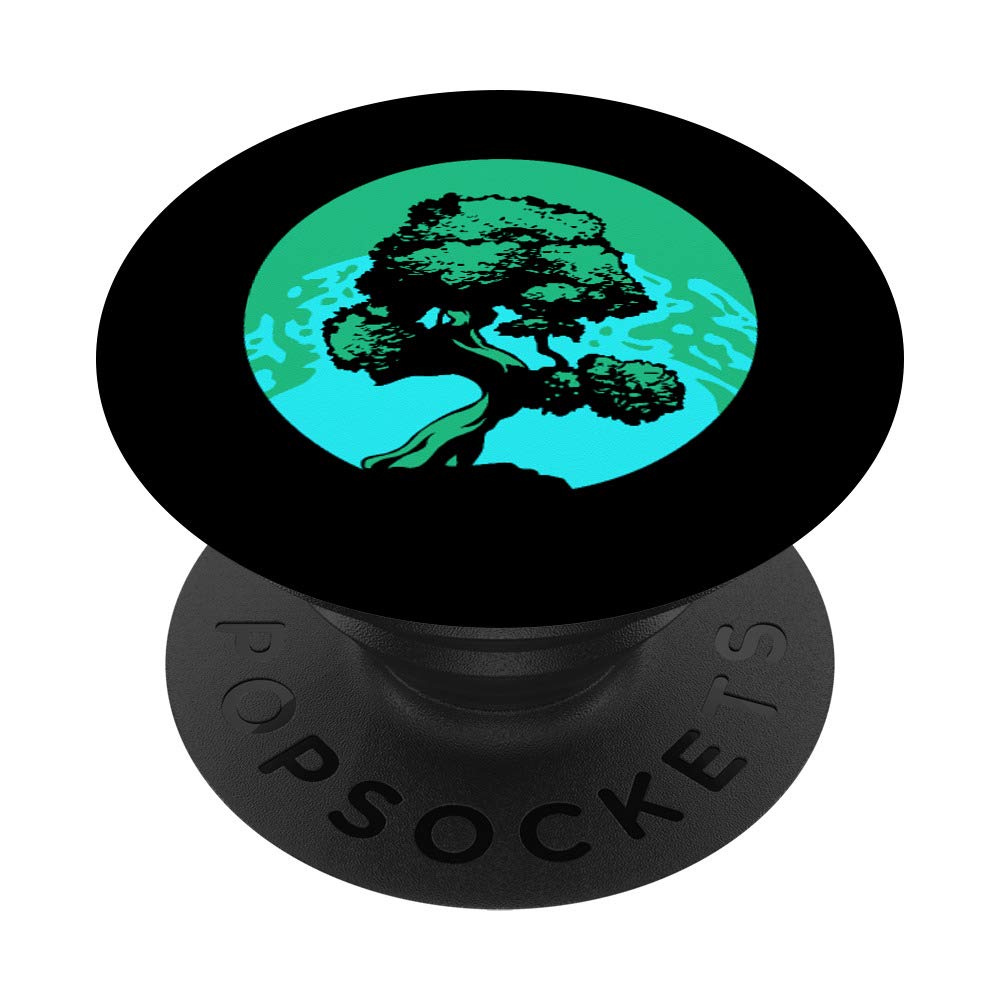 Bonsai Tree Gift For A Zen Master PopSockets PopGrip: Swappable Grip for Phones & Tablets