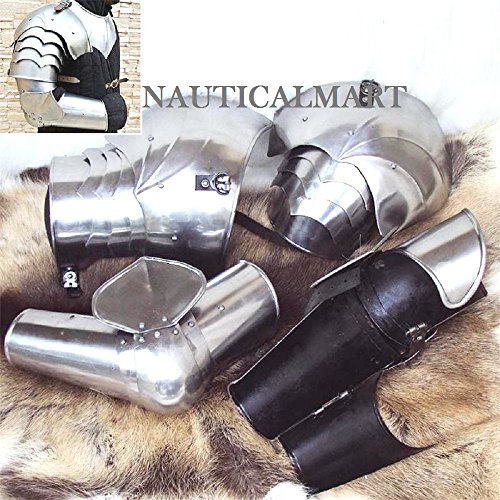 Arm Armor with Asymmetrical Pauldrons