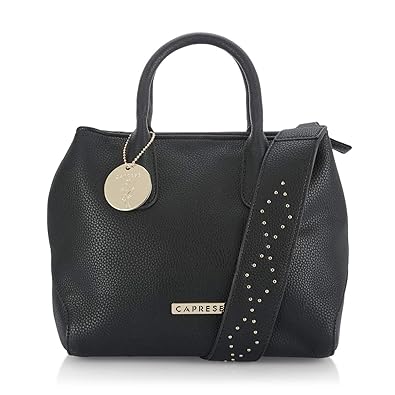 Caprese Larisa Womens Satchel (Black)