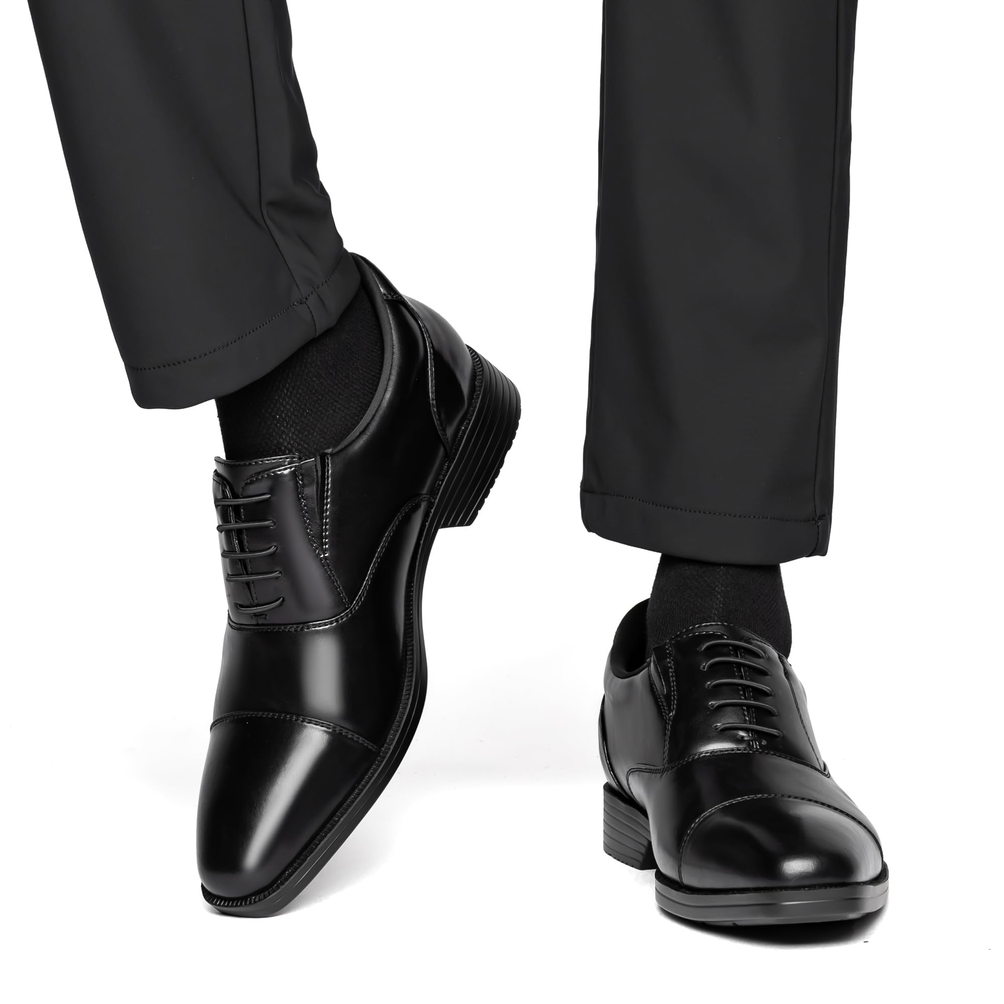 Foxsense Business Shoes, Men's, Genuine Leather, Dress Shoes, Monk Strap, Luxury Men's Shoes, Formal, Work, Casual, Lightweight, Luxury Leather, Waterproof, brown moisture permeability