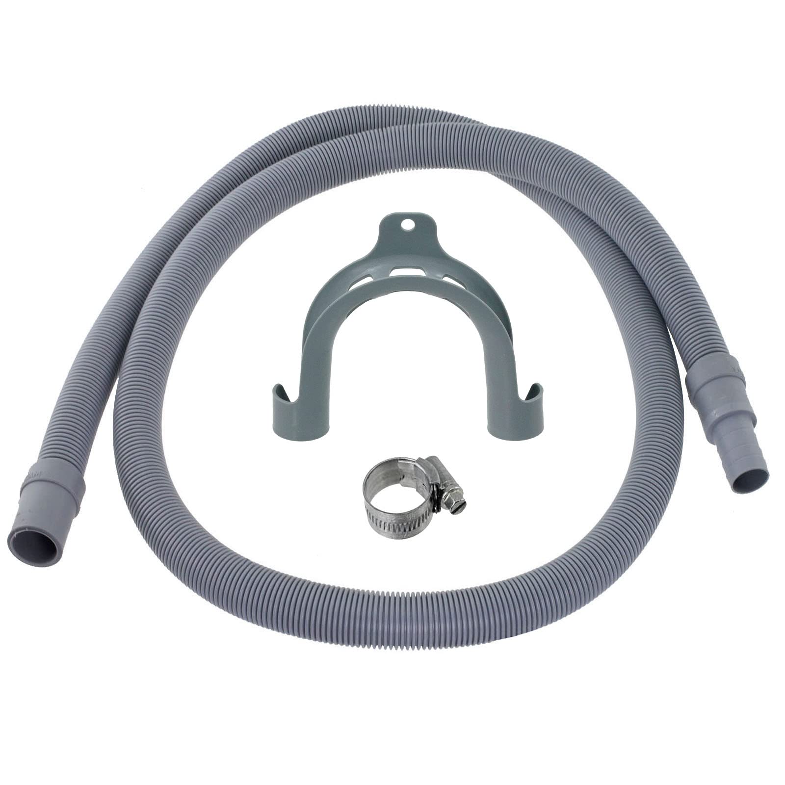 SPARES2GO Extension Drain Hose Compatible with Bosch Dishwasher (1.5M, 19mm / 22mm)