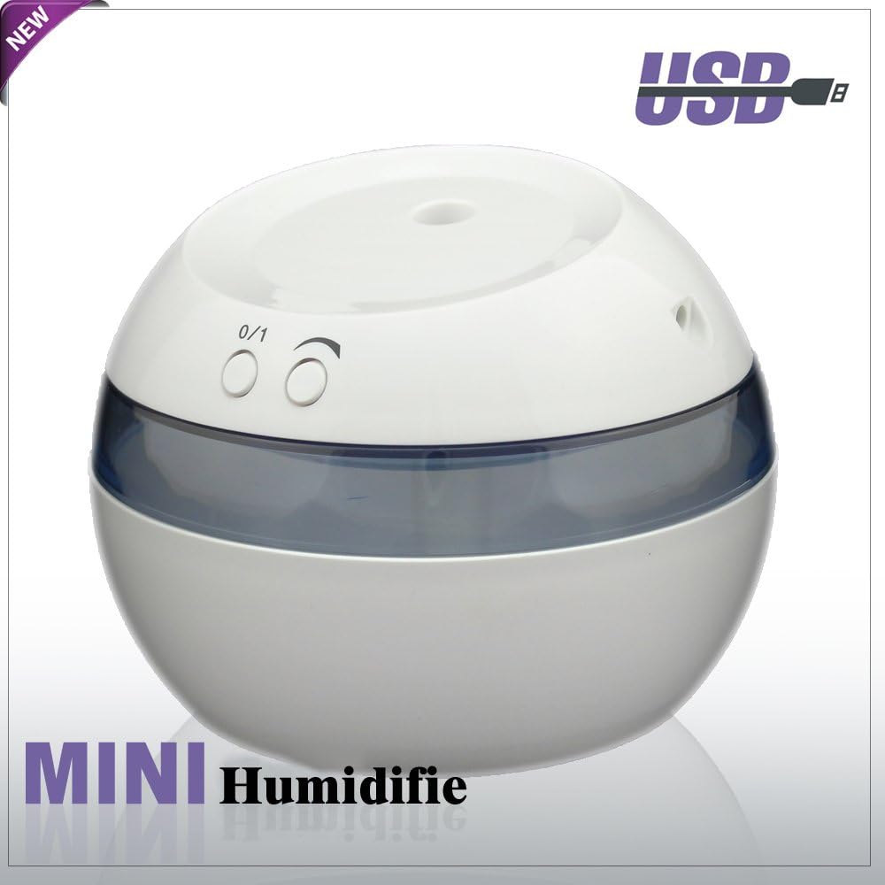 Amazon Com Hollyson Electric Aromatherapy Essential Oil Diffuser And Cool Mist Humidifier Adjustment With Two Gears White Health Personal Care