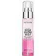 REVLON PhotoReady Rose Glow Face Primer Prep Hydrate Refresh Spray with Sheer Coverage Infused with Nourishing Oils And Super Fruit Complex 1.2 fl. oz, Mist, 1 Count