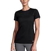 Zengjo Women's Short Sleeve Running Shirts UPF 50+ Sun Protection SPF Quick Dry Athletic Workout T-Shirts