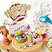 ORCARA Miniature Dollhouse Chinese Festival Snack Toy Figure Doll Gift Set of 8