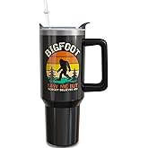 ysnifeiw 40oz Big/foot Tumbler with Handle - Sasquatch Gifts Cup for Dad Father's Day Birthday Christmas Gifts for Men