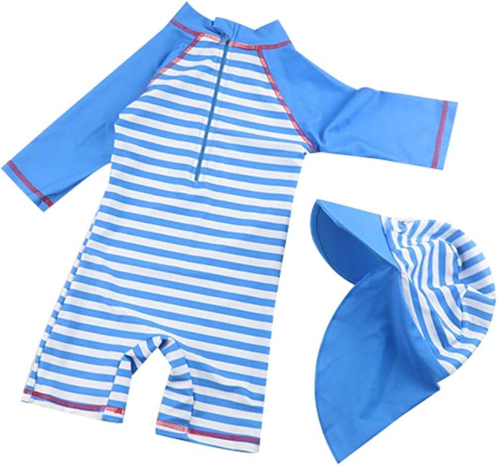 baby uv swimsuit and hat