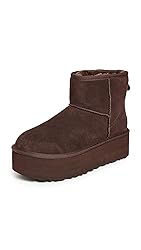 UGG Women's Classic Mini Platform Boot, Burnt