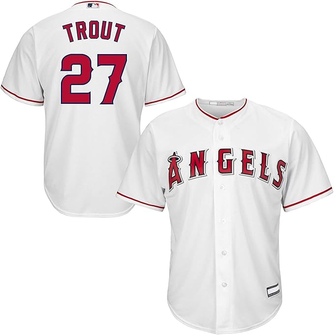 Outerstuff Mike Trout Los Angeles Angels Mlb Jungen Youth 8 20 Spieler Trikot Amazon De Bekleidung