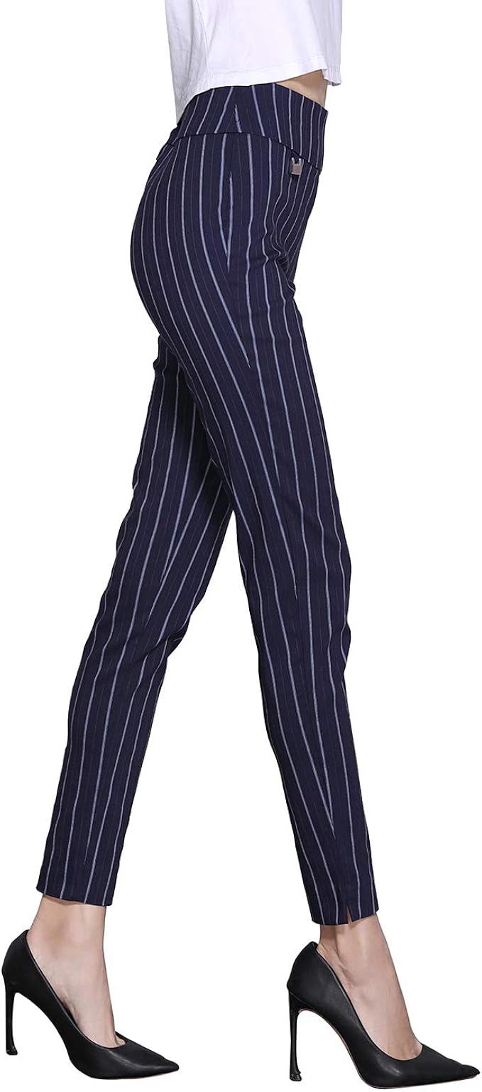 navy skinny ankle pants