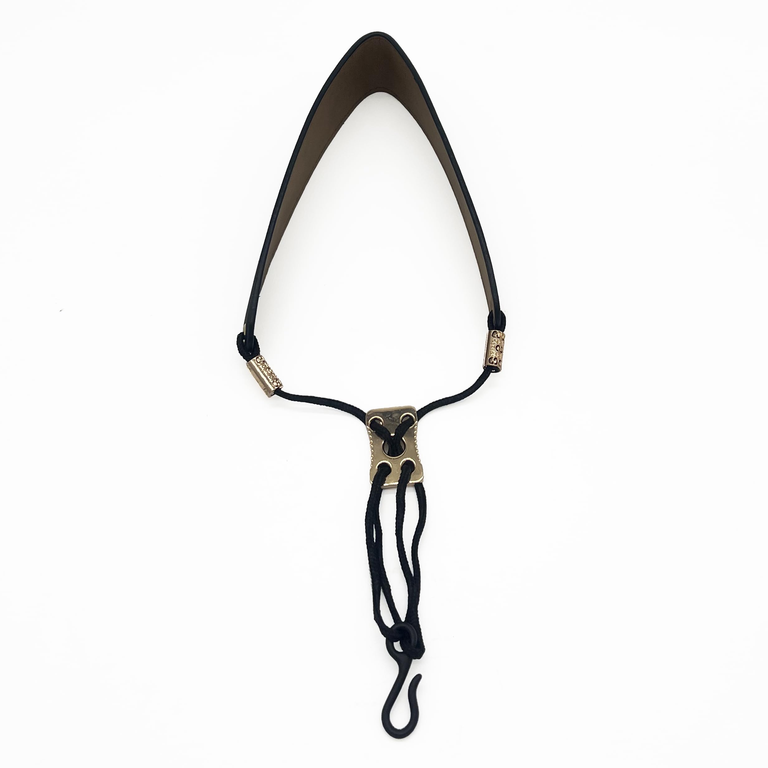 Neck Strap for Clarinet (Kid's Choice) Real Leather - Extra Strong Carabiner - Perfect for Children - Eastman® Carrying Strap