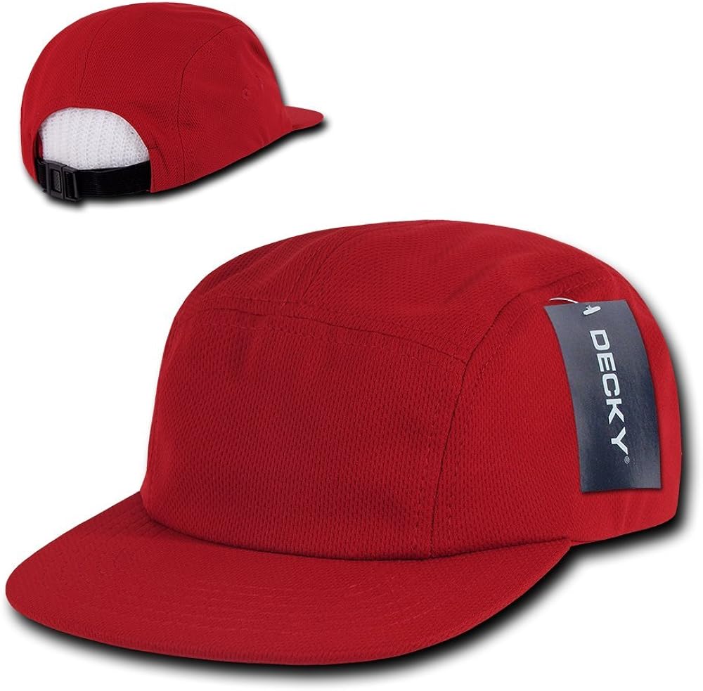 DECKY Performance Mesh Racer Cap, Black : Clothing