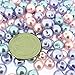 Glass Pearl Mix 100pcs Luster Round 8mm - Princess Mix