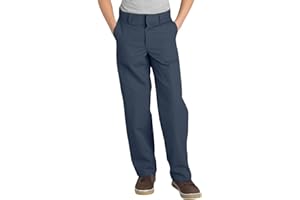 Dickies Boys' Flex Waist Flat Front Pant