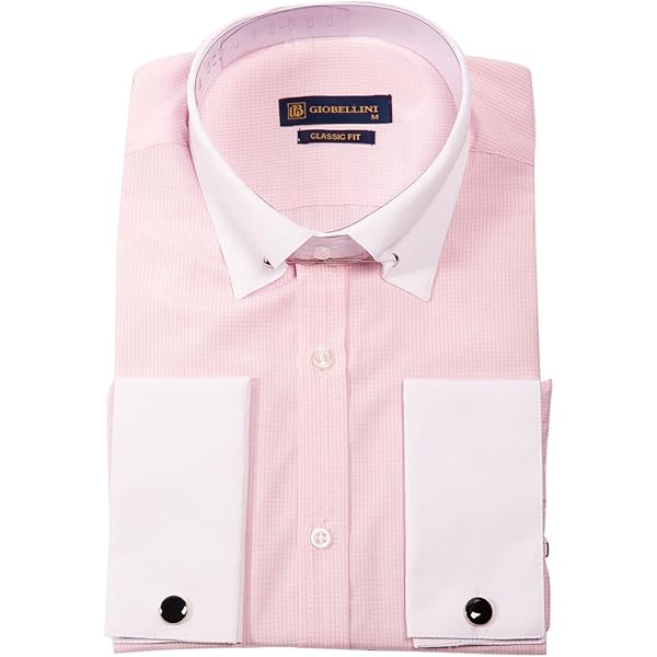 LAUREN RALPH LAUREN Non-Iron Classic Fit Stretch Dress Shirt Pale Pink 16 x  34-35 at Amazon Men's Clothing store