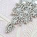 Rhinestone Applique hand Crystal Bridal Applique for Wedding Bridesmaid Dress belt Decoration or Headpieces Garters