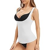 Chicfeelin Women's Underbust Shaperwear Tank Tops Tummy Control Seamless Shaping Camisole Slimming Tanks