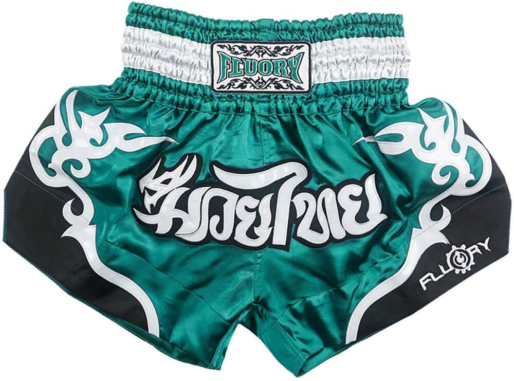 Tear-Resistant Boxing Shorts MMA Fight Kick Clothing For Men Women Kids Martial Art Training Grappling. FLUORY Muay Thai Shorts