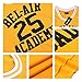 AFLGO Banks #25 Fresh Prince of Bel Air Academy Basketball Jersey, 90's Clothing Throwback Carlton Costume Athletic Apparel Clothing Stitched - Top Bonus Combo Set with Wristbands