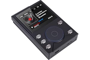 Diyeeni HiFi MP3 Player with Bluetooth 5.4, Lossless DSD FLAC Player, Digital Audio High Resolution Portable Audio with 16GB 