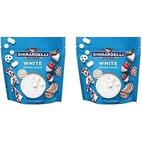 Ghirardelli, Candy Making & Dipping, White Melting Wafers, 10oz Bag Pack of 2