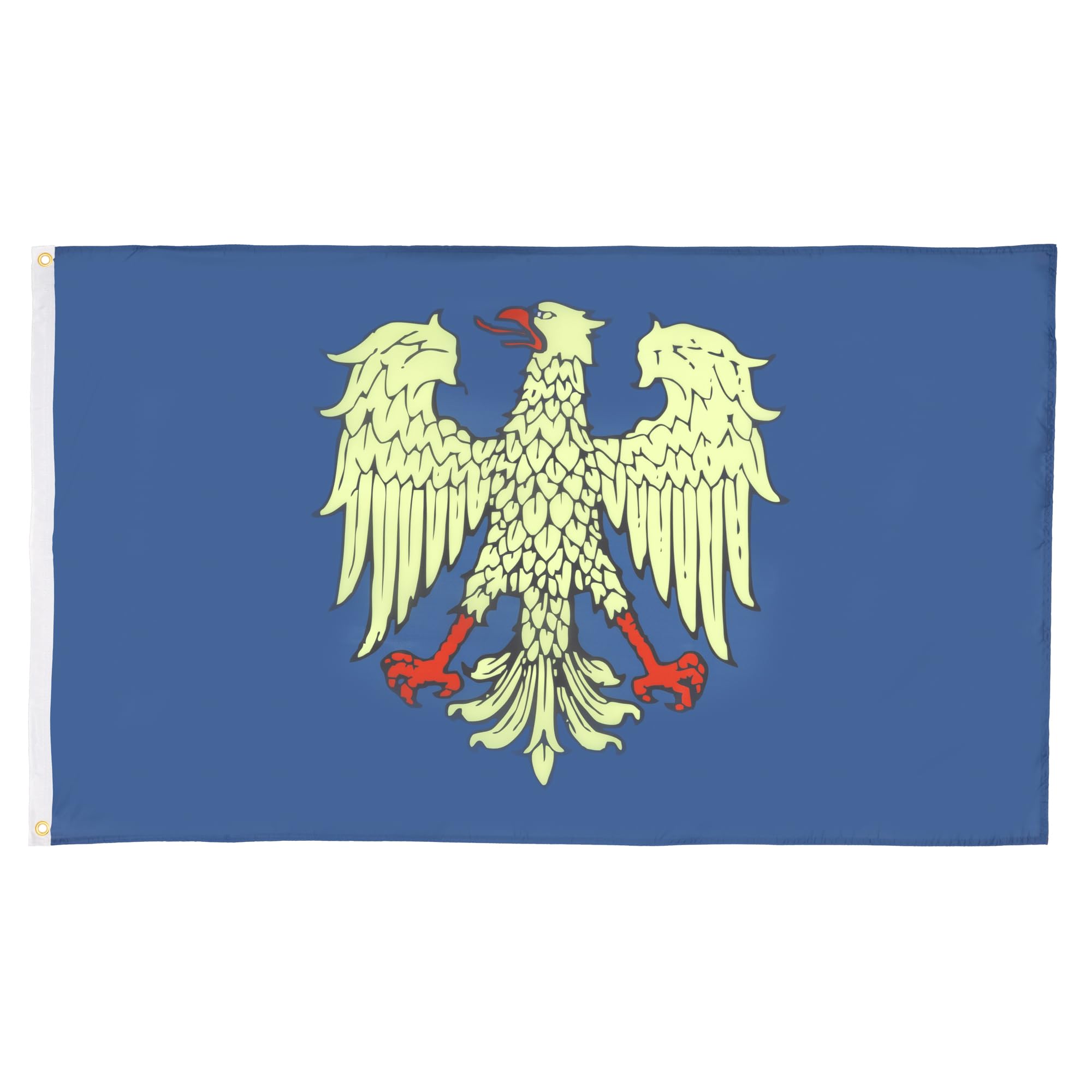 AZ FLAG - Friuli-Venezia Giulia Flag - 3x5 Ft - 100D Polyester Italy - Italian Region Banner with Two Metal Grommets - Fade Resistant - Vivid Colors - 3' x 5' Feet - 150x90 Cm