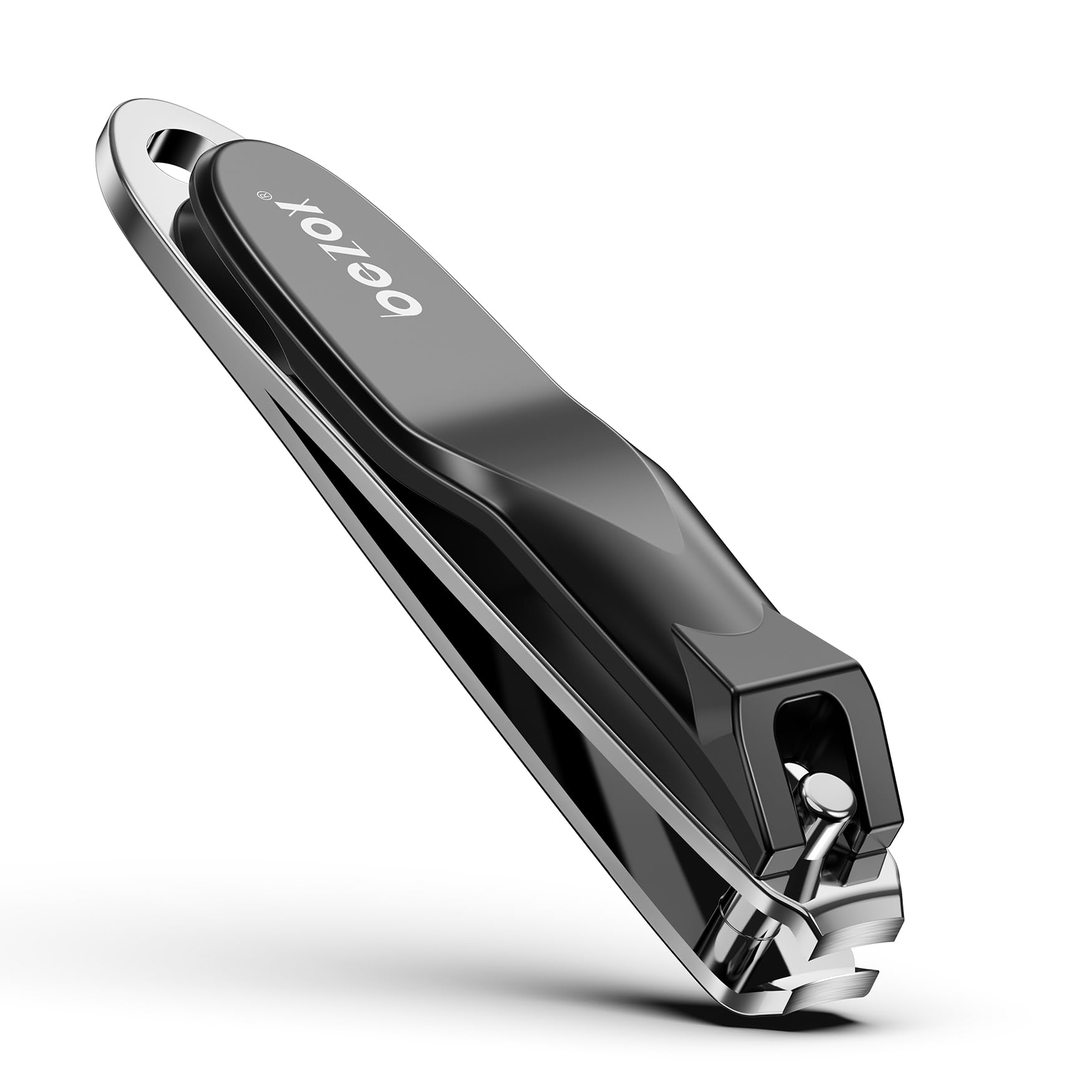 BEZOX Safe Baby Nail Clippers, Small Jaw Kids Nail Clipper Trimmers for Infants, Child and Toddlers, Precision Nail Grooming Tool for Tiny Fingers and Toes - Black