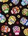Breathe Healthy Sugar Skulls Face Mask, Reusable Mask for Men and Women, Adjustable, Breathable & Washable, Made in the USA