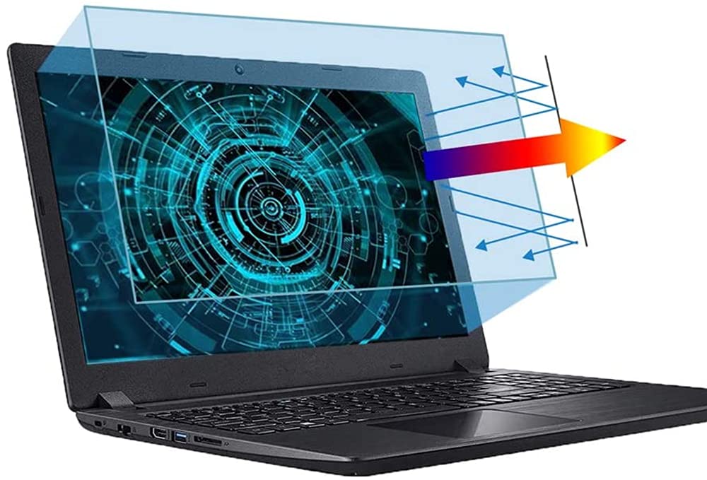 Crrkty 2 Pack MacBook Pro 16 in 2019 Matte Screen Protector -Blue Light Filter, Eye Protection Anti Blue Light & Anti Glare Screen Anti Fingerprint Film for MacBook Pro 16” Model A2141