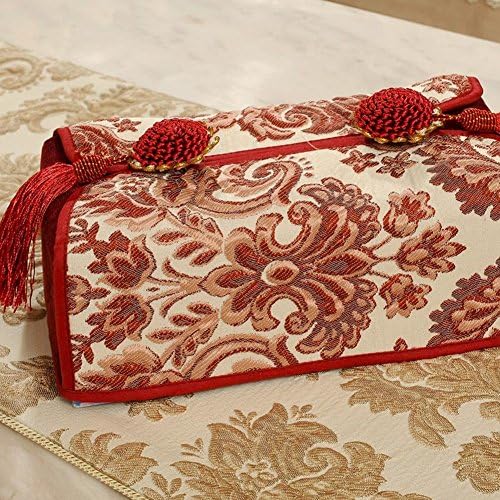 Jacquard tissue box cover/Chinese embossed napkin/ car tissue box cover-C 24x12cm(9x5inch)