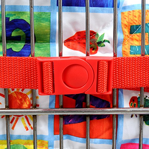Eric Carle Very Hungry Caterpillar Alphabet Shopping Cart Cover