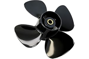 Boat Propeller 14 Spline 10 x 9 for Tohatsu Nissan 9.9 12 15 18 20 Mercury Black Max 9.9 15 20 HP Outboard Engines, 10x9 Pitc