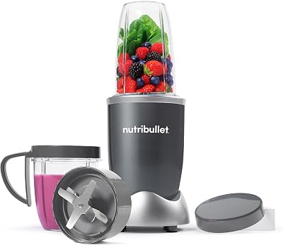 NutriBullet Blender 600 Series 20,000 RPM Extractor - 7 Piece Kit