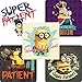 Minions Patient Stickers - Doctor Office Giveaways - 75 per Pack