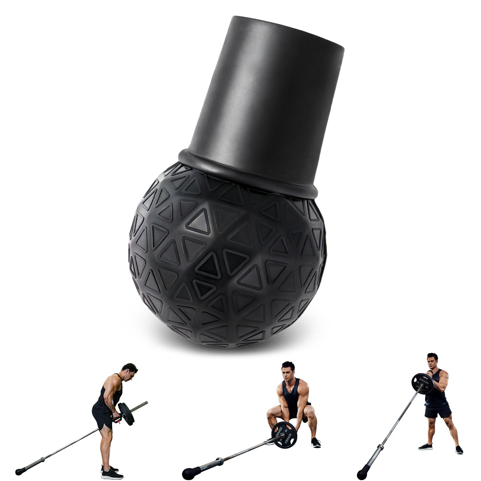 Photo 1 of CONREDA Landmine Attachment for Barbell,Barbell Landmine for Presses Rows Rotation Split Squats,Fits 2 inch Olympic Bars,T Bar Row Attachment for Gym Home